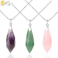 Pink Crystal Pendants Necklace Quartz Crystal Pendant Jewelry - Natural Crystal - Aliexpress