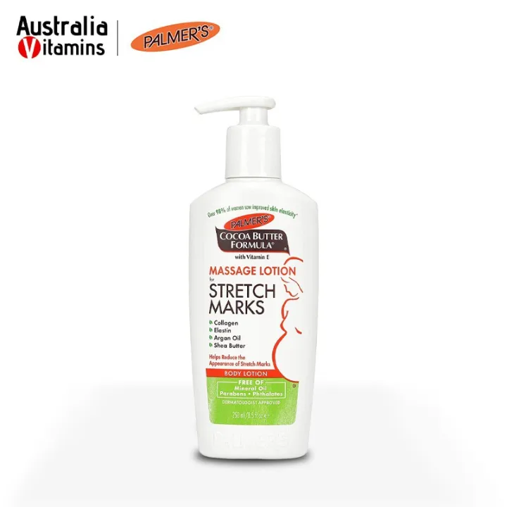 Palmers Cocoa Butter Massage Lotion for Stretch Marks 250ml Lazada PH