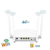 พร้อมส่ง โปรโมชั่น 3G &amp; 4G Router 4 เสา เร้าเตอร์ ใส่ซิม ปล่อย Wi-Fi 300Mbps รองรับ 4G &amp; 3G ,Turbo Fast Speed ใช้งาน Wifi ได้พร้อมกัน大个4G白色 ส่งทั่วประเทศ อุปกรณ์ เรา เตอร์ เรา เตอร์ ใส่ ซิ ม เรา เตอร์ wifi เร้า เตอร์ 5g