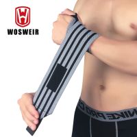 WOSWEIR 1 Piece Weightlifting Wristband Wrist Wraps Bandages Brace Powerlifting Gym Fitness Straps Support Sports Equipment