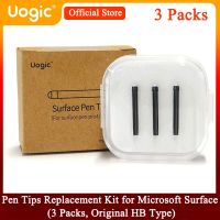 Uogic Pen Tips Replacement Kit (3 Packs  Original Tips) for Microsoft Surface Pro 2017 Pen(Surface Pro 5)  Surface Pro 4 Stylus Pens