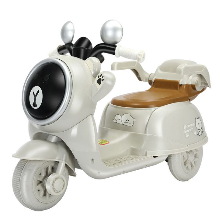 รถยนต์ไฟฟ้าสำหรับเด็กรถจักรยานยนต์สามารถนั่งได้เด็ก-mulan-รถชาร์จแบตเตอรี่สามล้อรถของเล่นไฟฟ้าสำหรับเด็ก