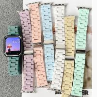 hnfymyi Candy Strap For Apple Watch 8/ultra/7/SE 49mm 41mm 45mm 38/42mm 44mm 40mm Smart Wrist link bracelet iwatch series 5 4 3 6 Band