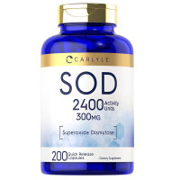 Carlyle SOD 300mg | 200 Quick Release Capsules