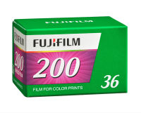 ฟิล์มสี Fujifilm 200 35mm 135-36 Color Film Fuji ฟิล์มถ่ายรูป กล้องฟิล์ม ฟิล์ม 135