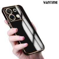 Vantime สำหรับ Infinix Zero 30 Zero 5G หรูหรา6D ชุบซิลิโคนอ่อนนุ่มสแควร์กรอบโทรศัพท์กรณีเงา B Ling กลับปลอก