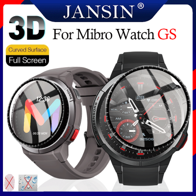 ฟิล์ม Mibro Watch GS ฟิล์มTPU ฟิล์ม3D เคสกันรอยหน้าจอสําหรับ Mibro Watch GS ฟิล์มกันรอย ฟิล์ม ใส เคส