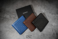 ENVISZO WEAVED EVOLVE WALLET กระเป๋าสตางค์แบบสั้น หนังสานแท้