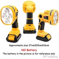 LED Lamp Flashlight with USB port Outdoor Emergency Lighting 12W For Dewalt 14.4V 18V 20V DCB140 DCB181 DCB200 li-ion battery