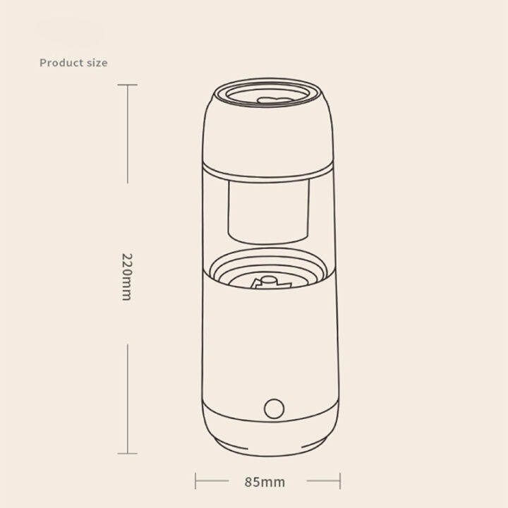 เครื่องชงกาแฟไฟฟ้าแบบพกพา-multictional-เครื่องชงชานมอัตโนมัติ-frother-home-และ-kitchen-blender-tea-maker-220v