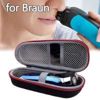 Shaver Storage Bag EVA Shockproof Protective Carrying Case For Braun Razor Series 3  3040s 3010BT 3020 3030s 300s Series 5 5030s Cleaning Tools