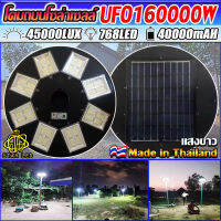 UFO-160000W-W แสงขาว ไฟถนนขนาดใหญ่ 160,000W ไฟถนนยูเอฟโอ ไฟถนนLEDพลังงานแสงอาทิตย์