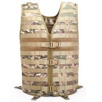 Tactical Molle Vest Military Army Swat Utility Vest Outdoor Sports Waistcoat for CS Fishing Hunting Gear Adjustable