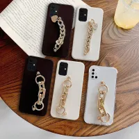 Japan Plating Acrylic Bracelet chain soft Phone case For Samsung Galaxy S8 S9 S10 S20 S21 PLUS Note 8 9 A51 A71 A21S Back Cover Phone Cases