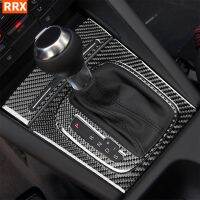 【YF】 Manual Automatic Gear Shift Knob Edge Surround Storage Box Panel Cover Trim For Audi A3 S3 2006 2007 Real Carbon Fiber Sticker