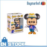 [ของแท้] Funko POP Dis Ney #1232: Pilot Mic Key Mouse In Blue Suit Vinyl Figure