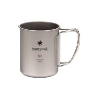 Snow Peak Titanium Single Cup 220ml