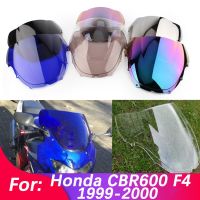 Windshield For Honda CBR600 CBR 600 F4 1999-2000 Double Bubble WindScreen Motorcycle Accessories Fairing Deflector