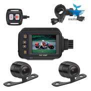 SE30 Camera Hành Trình Xe Máy, Đầu Ghi Hình Hai Kênh Trước + Sau Với Màn