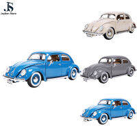 ขายดี1:18โมเดลรถโลหะผสม1955รถหรูจำลองเครื่องประดับรถขึ้นรูป Volkswagen โมเดลรถเต่าสำหรับสะสมของขวัญ