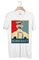 BP866 เสื้อยืด DEMOCRACY #Red