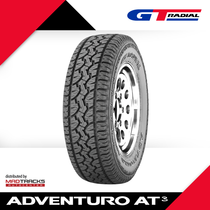 GT Radial 285/70 R17 121/118S 10PR LT OWL Adventuro AT3 Tire ( 285 ...