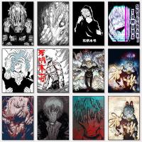 ✜ ญี่ปุ่นอะนิเมะ My Hero Academia Tomura Shigaraki ภาพวาดผ้าใบโปสเตอร์และพิมพ์ภาพผนังศิลปะสำหรับห้องนั่งเล่นตกแต่งบ้าน