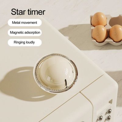 ✌● Digital Kitchen Cooking Timer No Battery Loud Sound Magnetic Precise Time Counting Manual Countdown Alarm Clock Home Supply