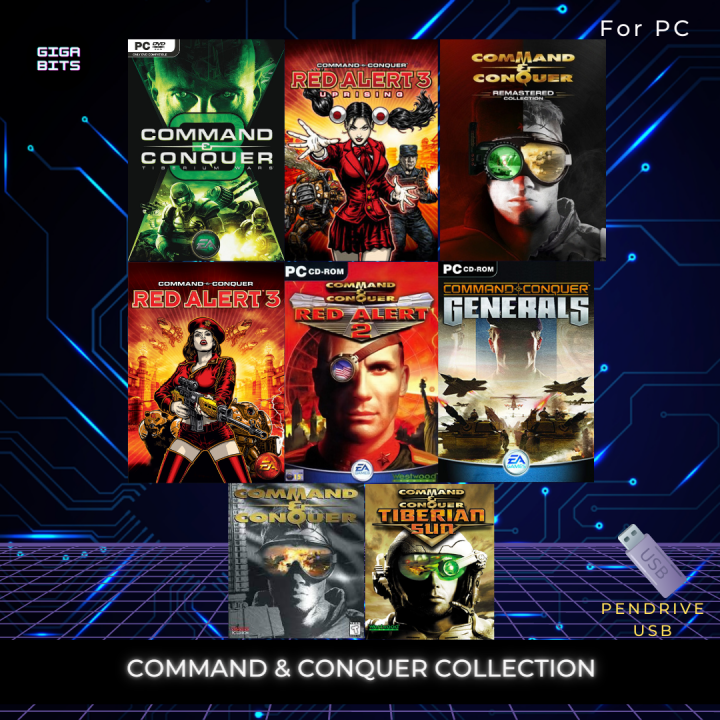 Command & Conquer Remastered Collection Pendrive USB PC GAME | Lazada