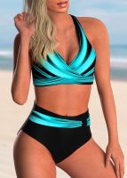 Push Up Bikinis 2023 Halter Swimsuit Women High Waist Swimwear Female Bathing Swimming Swim Suit Bathers Beachwear Ladies