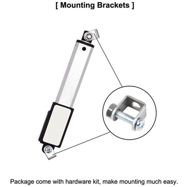 dc-12v-waterproof-ip54-mini-linear-actuator-100-mm-stroke-electric-linear-motor-window-opener-30-mm-s-speed