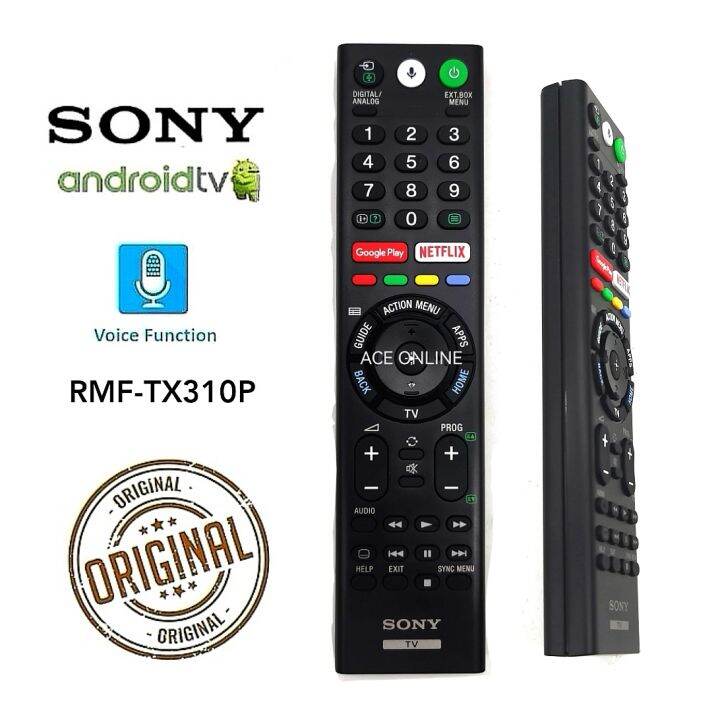 Sony Bravia Smart TV/ Android TV OLED Voice Bluetooth Remote Control RMFTX310P Compatible With