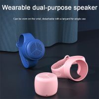 2021 Wearable Bluetooth Speaker Waterproof Sweatproof Sports Watch Speaker Support TF Card Answer Call Bracelet Speaker Gift