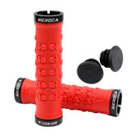 Bicycle Grip Anti-slip Shock Absorption Durable Dual Lock-on Bike Handle Bar Grip Bike Accessories Handlebars