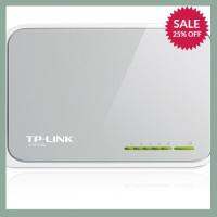 NEW TP-Link TL-SF1005D (5-Port 10/100Mbps Desktop Switch) ลดราคา