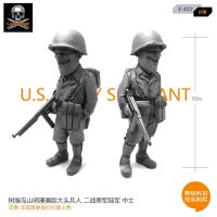 Resin Soldier Q model kits Army figure self-assembled Y-A22