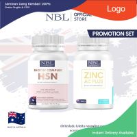 [เซ็ทลดผมร่วง] NBL Biotin Complex HSN + Zinc AC Plus (30 เม็ด) จากประเทศออสเตรเลีย .,....