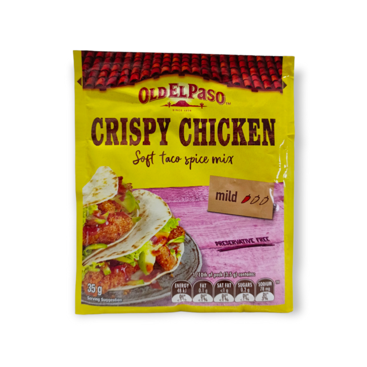 Australia Old El Paso Crispy Chicken Soft Taco Spice Mix 35 Grams