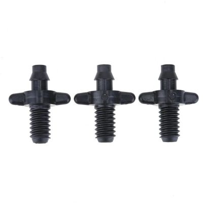 hot【DT】﹍№♀  50Pcs 6mm Male Thread Barbed 4/7mm Hose for Drip Irrigation Watering Fitting Garden Tools