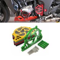 เฟืองด้านหน้าด้านซ้ายของมอเตอร์ไซค์สำหรับ KAWASAKI Z1000 Z 1000 2010-2021ปกป้องเครื่องยนต์ฝาครอบป้องกันเฟืองด้านซ้าย