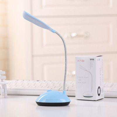 4Color Flexible Mini Desk Lamp Eye Protection Lamp Foldable LED Night Light Reading Book Lights