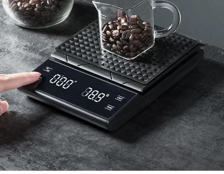 USB Rechargeable Coffee Bean Scale Food Scale for Jewelry Ingredients Coffee