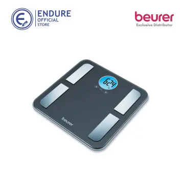 Beurer BF70 Body Fat Scale, Weight, Water & More, Smart Digital Scale for  Full Body Analysis, BMI & Calorie Display, App Sync via Bluetooth, User