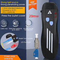 COMPTYCO 20MW MIni Visual Fault Locator,Fiber Optic Cable Tester 5-50KM Range,Type SCFCST