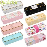 【YF】▤  20pcs Rectangular Marbling Cardboard Paper Boxes Chirstmas Thank You Chocolate