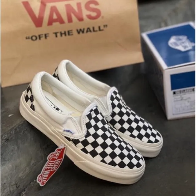 Vans Slip on OG Chekerboard Chess Unisex Wowen Men | Lazada PH