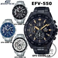 CASIO Edifice รุ่น EFV-550P EFV-550D EFV550DC ของแท้ 100% นาฬิกาผู้ชาย พร้อมกล่อง ประกันCMG 1 ปี EFV EFV550