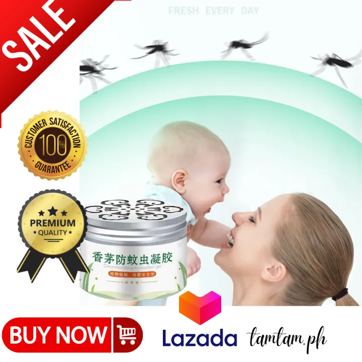 Citronella plant mosquitoes gel formula for infants pregnant women can