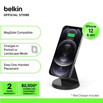 Buy Belkin BOOST CHARGE PRO 2-in-1 MagSafe Charger - Black- 3-UK Pin Online  in Singapore