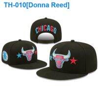 ▬ Donna Reed Foreign trade export classic hot style NBA big cow sex Chicago red tide flat along the baseball hat embroidery